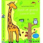 Fiona Watt / Coffret Petit et grand – Livre et toise