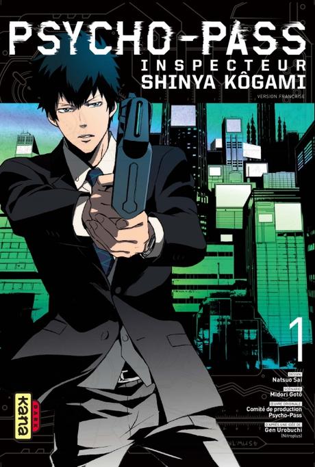 Couverture Psycho-Pass Inspecteur Shinya Kôgami, tome 1