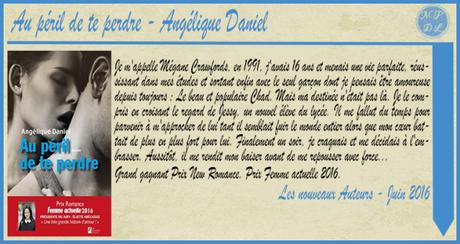 Au péril de te perdre – Angélique Daniel ♥♥♥♥♥♥