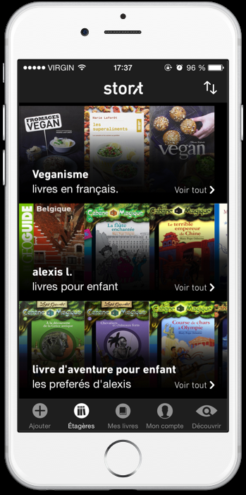 Storit, l'appli qui garde vos lectures en mémoire
