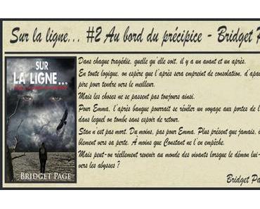 Sur la ligne #2 – Au bord du précipice – Bridget Page ♥♥♥♥♥