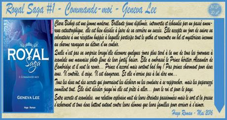 Royal Saga #1 – Commande-moi – Geneva Lee
