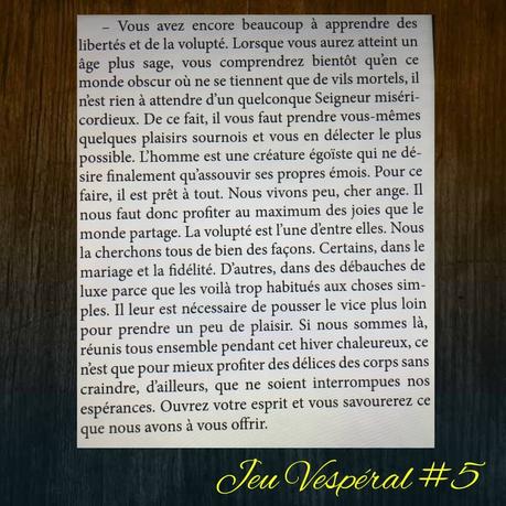 Jeu Vespéral - Tome 5 alt=