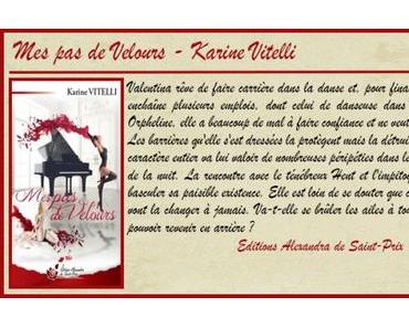 Mes pas de Velours – Karine Vitelli
