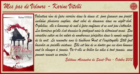 Mes pas de Velours – Karine Vitelli