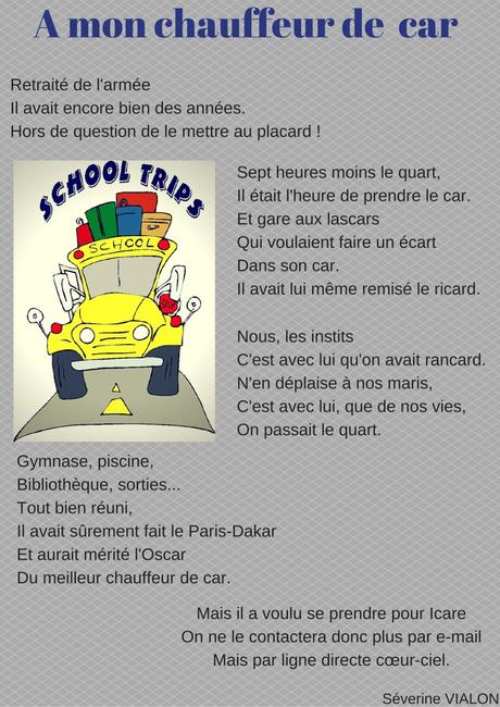 A mon chauffeur de car