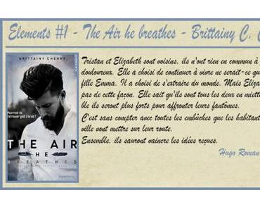Elements # 1 – The Air he breathes – Brittainy C. Cherry ♥♥♥♥♥♥