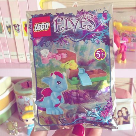 Bébé dragon Miku - magazine Lego elves