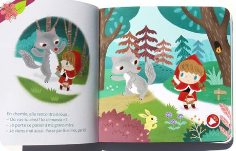 Mes contes à écouter : Le Petit Chaperon rouge de Sophie de Mullenheim et Yu-hsuan Huang - Deux coqs d’or