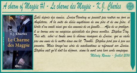 Le charme des Magpie #1 – Le charme des Magpie – K.J. Charles