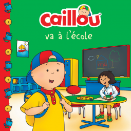 Caillou va à l'école alt=