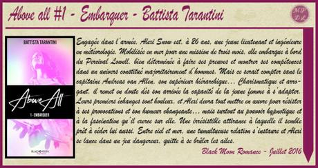 Above All #1 – Embarquer – Battista Tarantini ♥♥♥♥♥