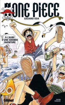 Couverture One Piece, tome 01 : À l'aube d'une grande aventure