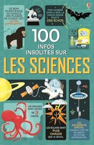 [Mercredi Jeunesse #10] 100 infos insolites sur les sciences - éditions Usborne