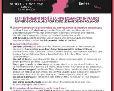 Festival NEW ROMANCE By NOLIM - Les NEW ROMANCE AWARDS