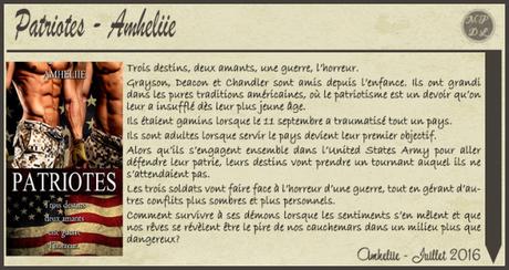 Patriotes – Ahmeliie ♥♥♥♥♥