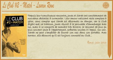 Le Club #2 – Match – Lauren Rowe