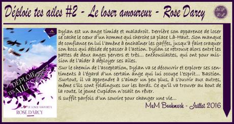 Déploie tes ailes #2 – Le loser amoureux – Rose Darcy ♥♥♥♥♥