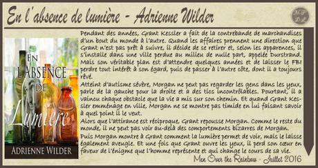 En l’absence de Lumière – Adrienne Wilder ♥♥♥♥♥