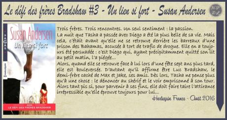 Le défi des frères Bradshaw #3 – Un lien si fort – Susan Andersen
