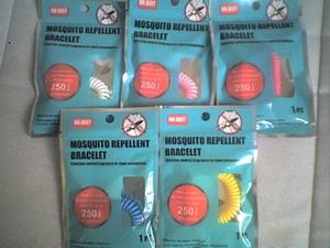 Family Pack de 12 bracelets anti-moustique