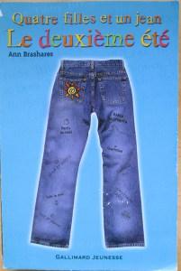 4 filles et 1 jean-tome 2-Ann Brashares-Gallimard-couv