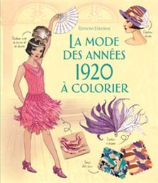 La mode des années 1920 et 1960 à colorier