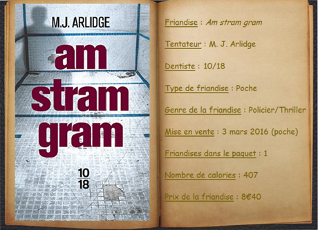 Am stram gram - M.J. Arlidge