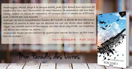 Déploie tes ailes #3 – Le baiser de l’ange – Rose Darcy ♥♥♥♥♥