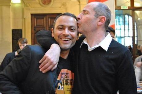 Laurent Scalese vu pas Orlane, David, Mélie, Bruno et Samuel.