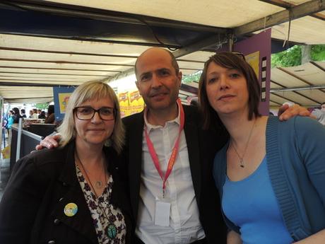 Laurent Scalese vu pas Orlane, David, Mélie, Bruno et Samuel.