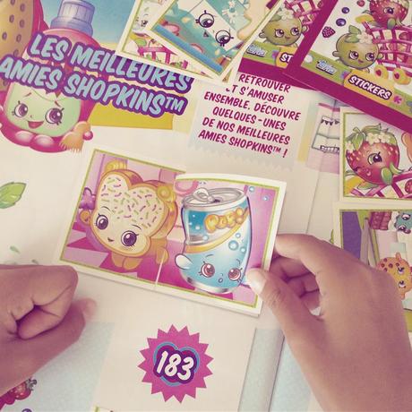 Sticker album Shopkins