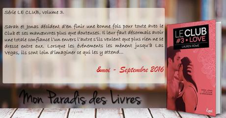 Le Club #3 – Love – Lauren Rowe