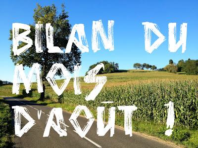 Bilan du mois d'août