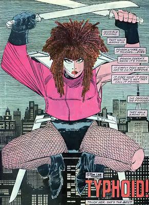 DAREDEVIL : TYPHOID MARY (MARVEL LEGENDS) ET LA SCHIZOPHRENIE