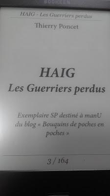 HAIG, Les Guerriers perdus - Thierry Poncet