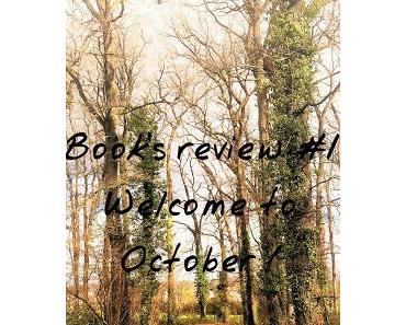 Book's review #1 : Welcome to October !