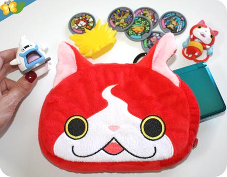 Sacoche Peluche Jibanyan Yo-Kai Watch pour Nintendo 3DS