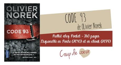 CODE 93 de Olivier Norek