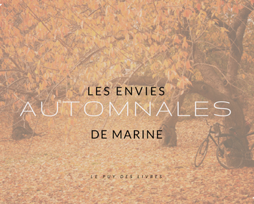 Les envies automnales de Marine