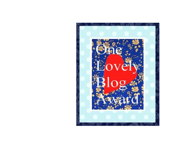 One lovely blog award