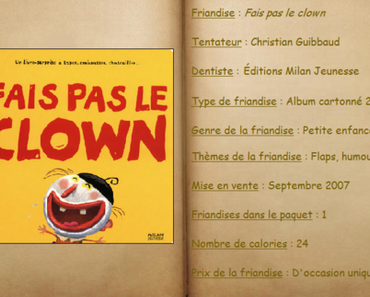 Fais pas le clown - Christian Guibbaud