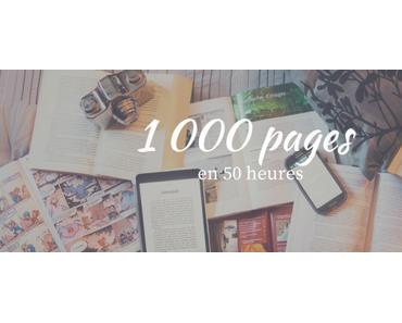 DÉFI : Lire 1 000 pages en 50 heures