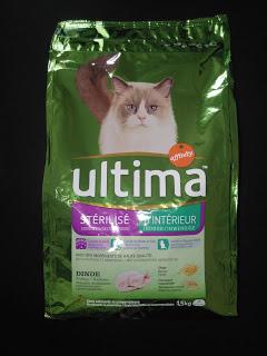 [Test] Croquettes pour chats Ultima - Stérilisé - D'intérieur