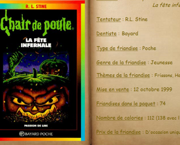 Chair de poule T54 - La fête infernale - R.L. Stine