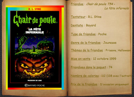 Chair de poule T54 - La fête infernale - R.L. Stine