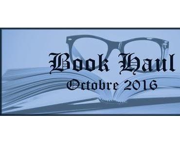 #BookHaul Octobre 2016