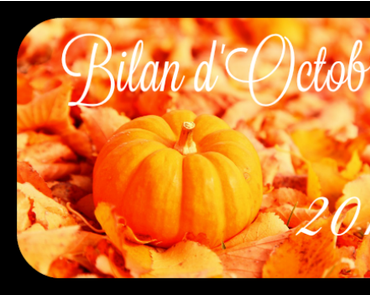 Bilan d’Octobre 2016