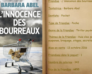 L'Innocence des bourreaux - Barbara Abel