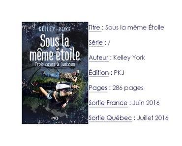 Sous la même Étoile de Kelley York